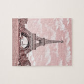 Puzzle Paris dans Tour Eiffel rose (Horizontal)