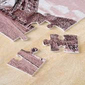 Puzzle Paris dans Tour Eiffel rose (Côté)