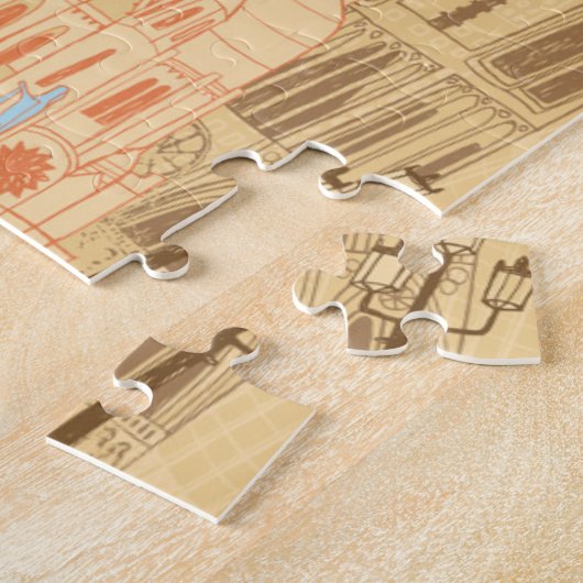 Puzzle Paris en France (Côté)