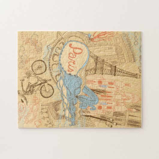 Puzzle Paris en France (Horizontal)