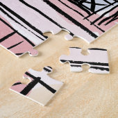 Puzzle Paris Fiançailles, cadeau d'anniversaire (Côté)