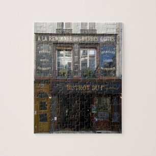 Puzzle ~ Paris France de restaurant de ~ de vinothèque de
