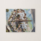 Puzzle Paris France Family Vacation 3D Trip Souvenir (Horizontal)