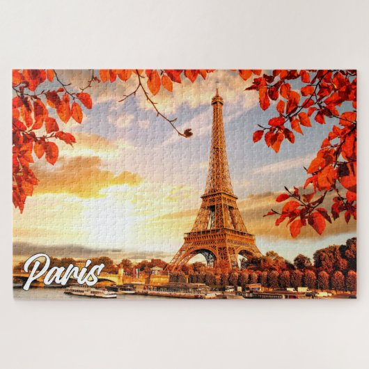 Puzzle Paris, France | Tour Eiffel (Horizontal)