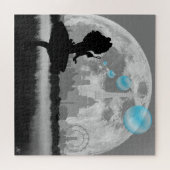 Puzzle PARIS Petite Fille Fabriquant Blue Bubble Art Puzz (Horizontal)