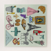 Puzzle Paris romantique (Horizontal)