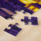 Puzzle Paris sous un ciel étoilé violet (Côté)