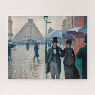 Puzzle Paris Street Rainy Day Gustave Caillebotte