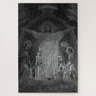 Puzzle Paris Vintage Mosaïque principale Sacré Coeur jésu