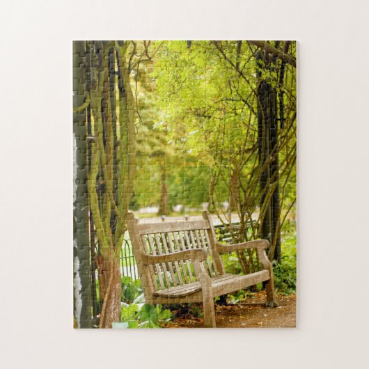 Puzzle Park Bench (Vertical)