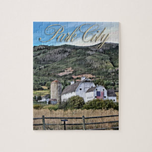 Puzzle Park City Barn
