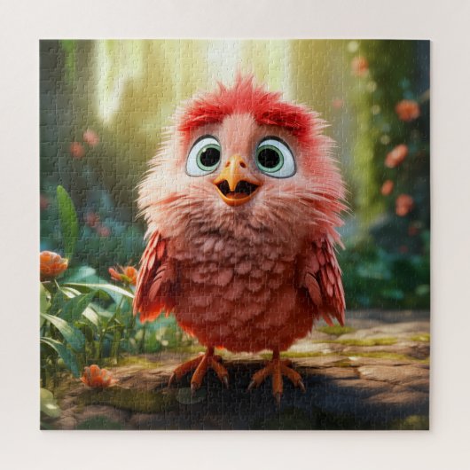Puzzle Parker - Le Cardinal Rouge Chick (Vertical)