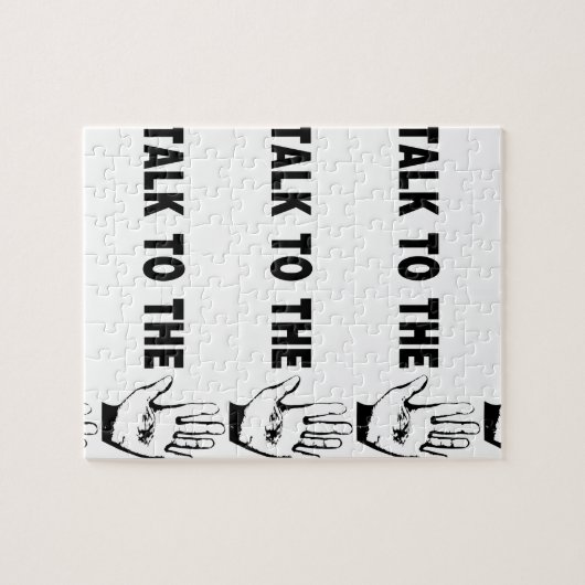 Puzzle Parler À La Main (Horizontal)