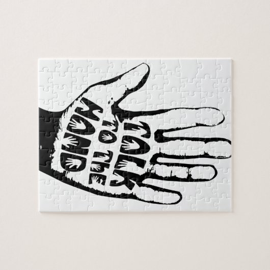 Puzzle Parler À La Main (Horizontal)