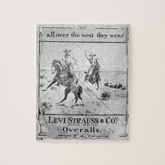 Puzzle Parlez pour Lévi Strauss et Co, c.1900 (le litho) (Vertical)