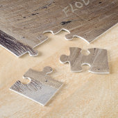 Puzzle Parmi les Aspens deux loups dans l'art de la neige (Côté)