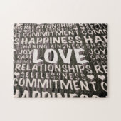 Puzzle Paroles d'amour (Horizontal)