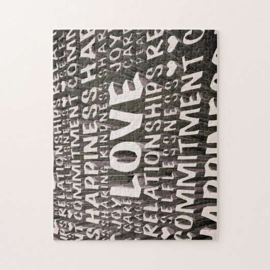 Puzzle Paroles d'amour (Vertical)