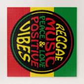 Puzzle Paroles Positives de Musique Reggae (Horizontal)