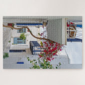 Puzzle Paros Parikia Allée d'été (Horizontal)
