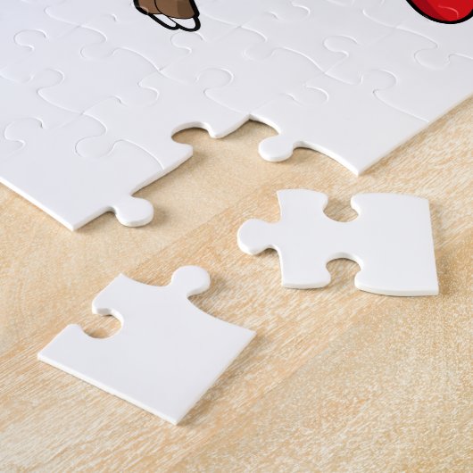 Puzzle Parrot as Hiker (Côté)