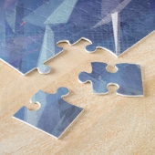 Puzzle Parrot bleu Macaw (Côté)