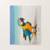 Puzzle Parrot de plage (Vertical)