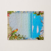 Puzzle Parrot Seagull Beach Scène (Horizontal)