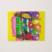 PUZZLE PARROTS D'ANNIVERSAIRE (Horizontal)