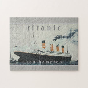Puzzle Parti TITANIQUE Vintage White Star Line Ship