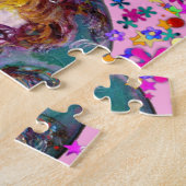 PUZZLE PARTIE VÉNITIENNE DE MASCARADE DE VALENTINE (Côté)