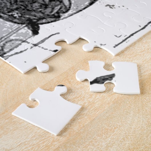 Puzzle Partie vue - partie imaginée par Charles R. (Côté)