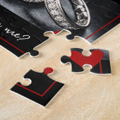 Puzzle Parties scintillant Anneaux Mariage Proposition Vo (Côté)