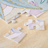 Puzzle Parties scintillant d'aquarelle Les traînées de si (Côté)