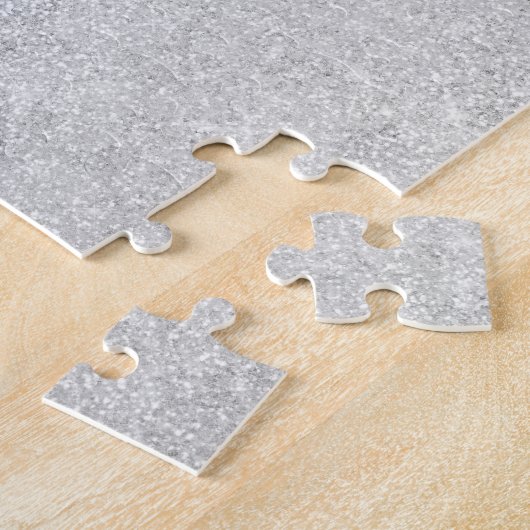 Puzzle Parties scintillant or et argent Ombre design de l (Côté)