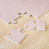 Puzzle Parties scintillant or Rose tendance Initiales fan (Côté)