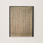 Puzzle Partition antique, Chanson du vieil homme, 1822 (Vertical)