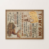 Puzzle Partout Où Votre Voyage Dans La Vie - Père De Cerf (Horizontal)