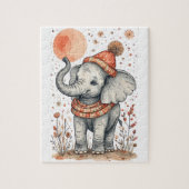 Puzzle Party Elephant (Vertical)