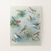 Puzzle Paruline et Wrens, (Vertical)