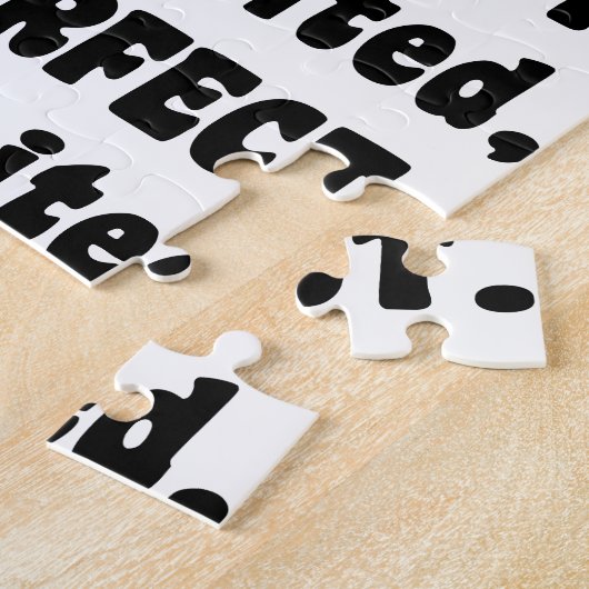 Puzzle Pas Concédé, Juste Parfait (Côté)