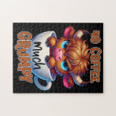 Puzzle Pas de café beaucoup grincheux (Horizontal)