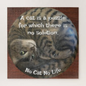 Puzzle Pas de chats, pas de vie (Vertical)