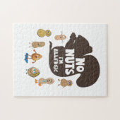 Puzzle Pas de noix Je suis Allergic Peanut Sensibilisatio (Horizontal)