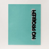 Puzzle Pas de problème Votre Texte Bleu Difficile Mal Dif (Vertical)