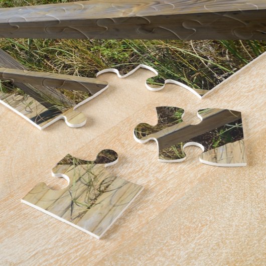 Puzzle Passage couvert à la plage (Côté)