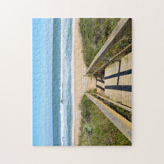 Puzzle Passage couvert à la plage (Vertical)