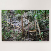 Puzzle Passerelle de jungle artisanale (Horizontal)