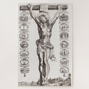 Puzzle Passion de Jésus crucifixion du Christ