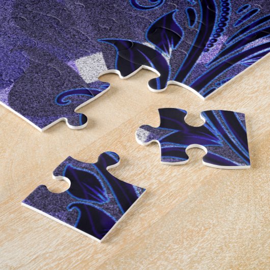 Puzzle Passion violette (Côté)